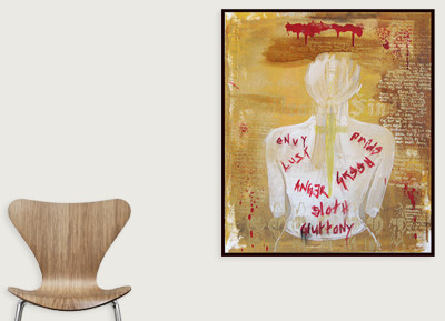 Art by #mprokopek lavet af Marie Prokopek